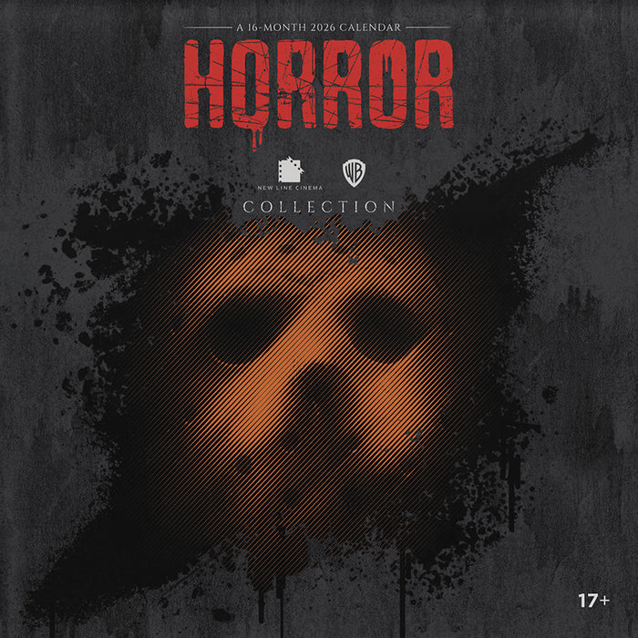 Horror Collection 2026 Square Wall Calendar