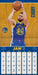 NBA Superstars 2026 Square Wall Calendar