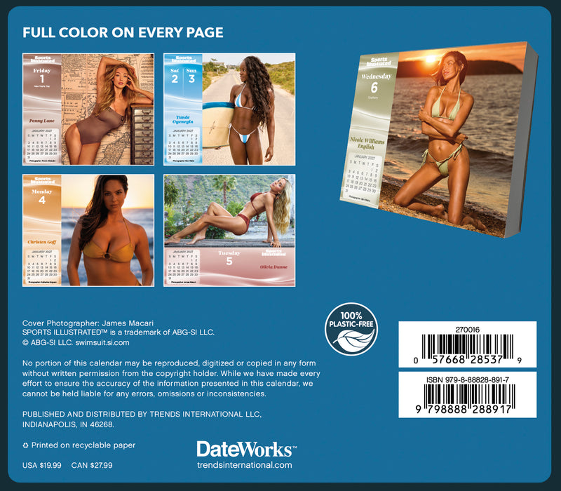 Sports Illustrated Swimsuit 2027 Page-A-Day Calendar