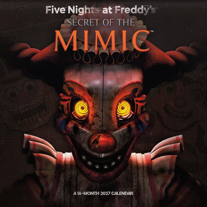 Five Nights at Freddy 2027 Square Wall Calendar