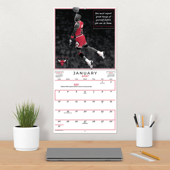 Michael Jordan 2027 Square Wall Calendar