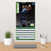 NBA Dunks 2027 Square Wall Calendar