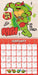Teenage Mutant Ninja Turtles 2027 Square Wall Calendar