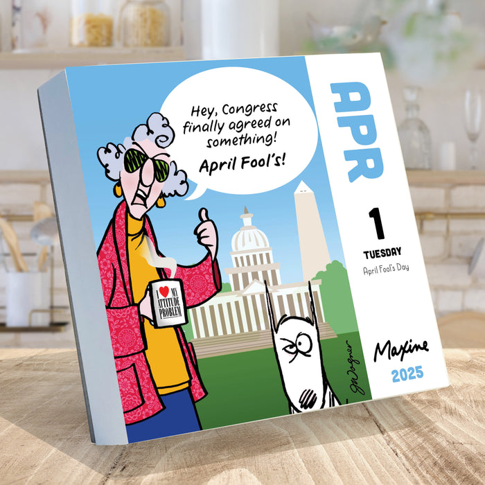 2025 Maxine Page-A-Day Calendar by  TF Publishing from Calendar Club