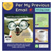 2025 Per My Previous Email Page-A-Day Calendar by  TF Publishing from Calendar Club