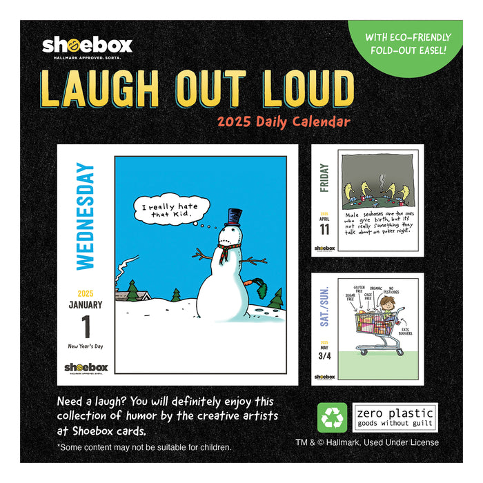 2025 Shoebox Page-A-Day Calendar by  TF Publishing from Calendar Club