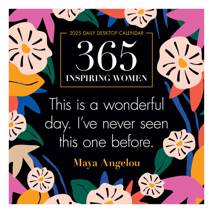 2025 365 Inspiring Women Page-A-Day Calendar by  TF Publishing from Calendar Club