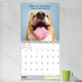Desk Dogs 2026 Square Wall Calendar