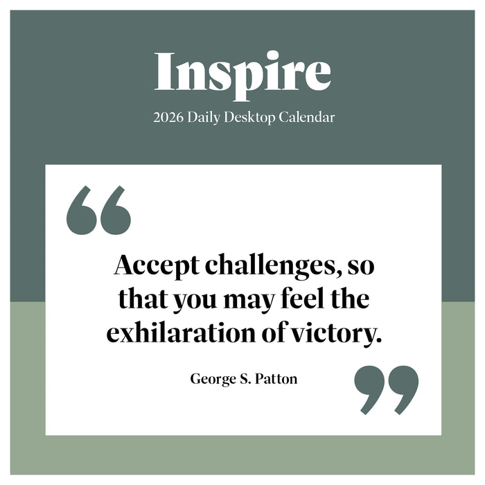 Inspire Daily 2026 Page-A-Day Calendar