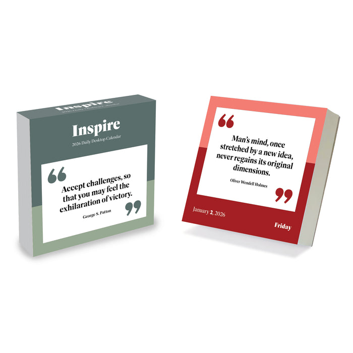 Inspire Daily 2026 Page-A-Day Calendar