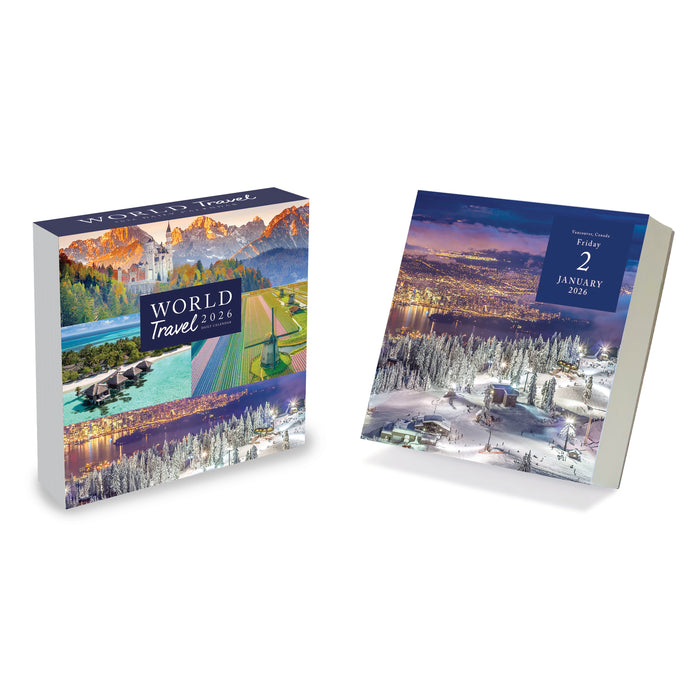 World Travel Daily 2026 Page-A-Day Calendar