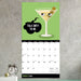 Rated R Puns 2026 Square Wall Calendar