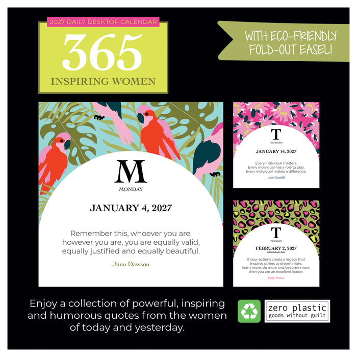365 Inspiring Women Daily 2027 Page-A-Day Calendar
