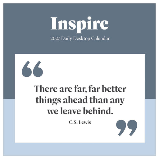 Inspire Daily 2027 Page-A-Day Calendar