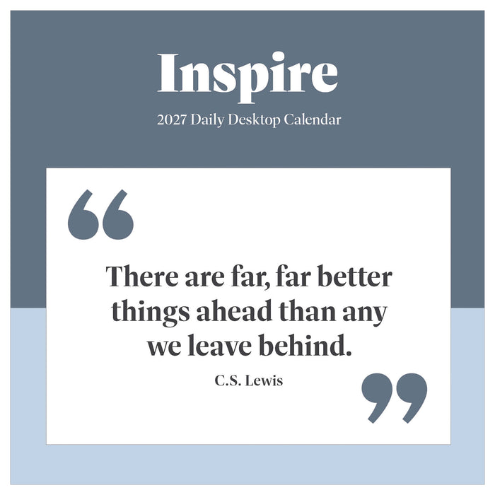 Inspire Daily 2027 Page-A-Day Calendar