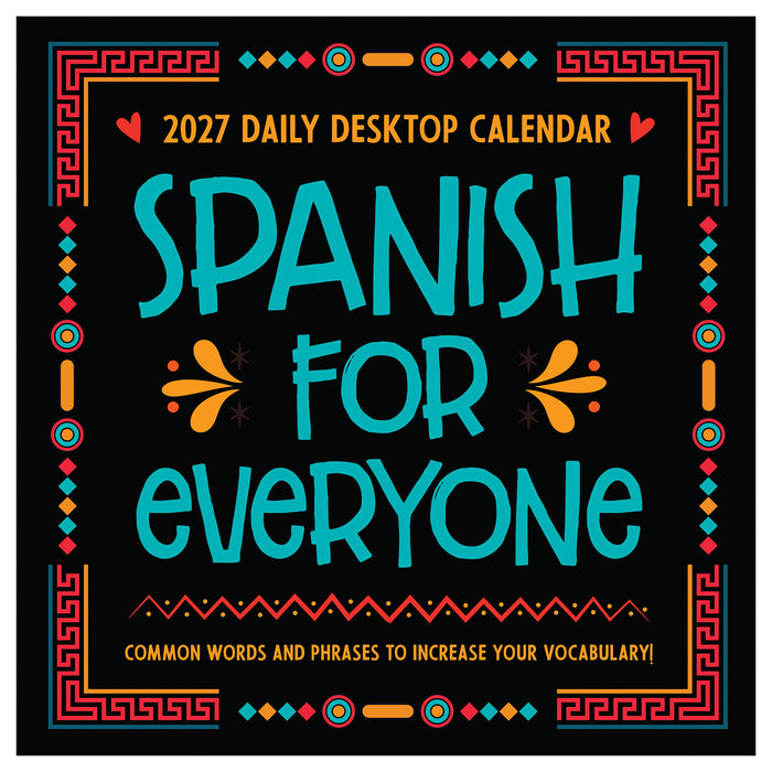 Spanish Words Daily 2027 Page-A-Day Calendar