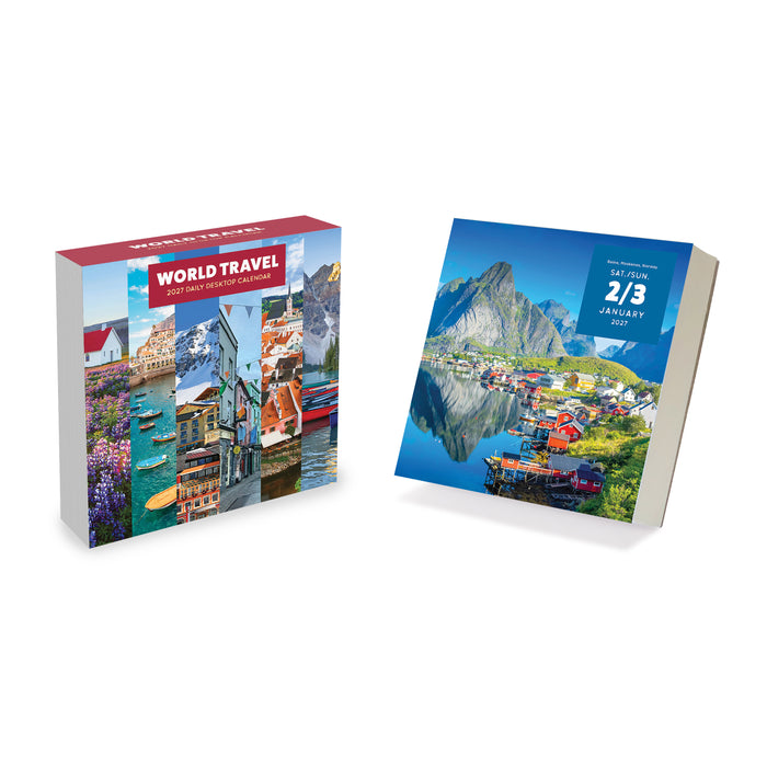 World Travel Daily 2027 Page-A-Day Calendar