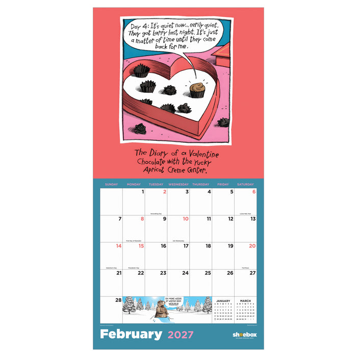 Shoebox LOL 2027 Square Wall Calendar