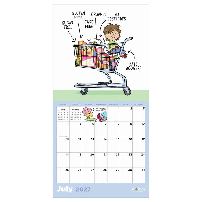 Shoebox LOL 2027 Square Wall Calendar