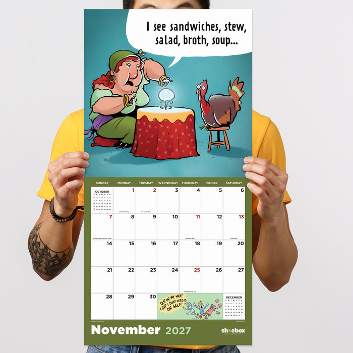 Shoebox LOL 2027 Square Wall Calendar