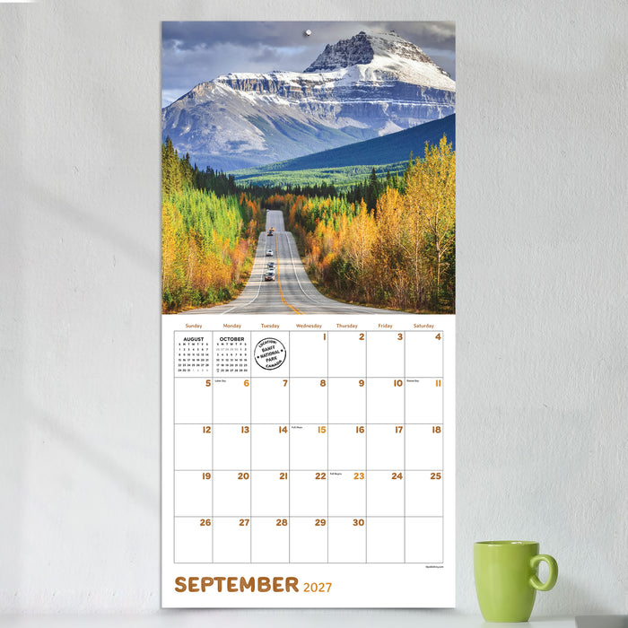 Canada 2027 Square Wall Calendar