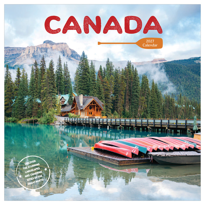 Canada 2027 Square Wall Calendar