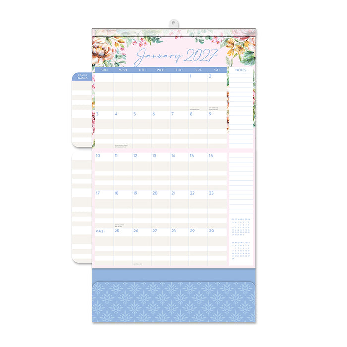 Bella Flora Do It All 2027 Large Wall Calendar