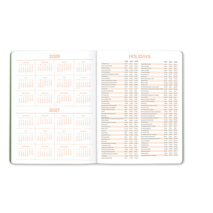 Fruit & Flora Just Right 2027 Monthly Diary
