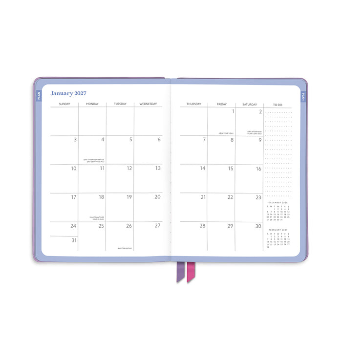 Good Day Planner Poppies 2027 Monthly Diary