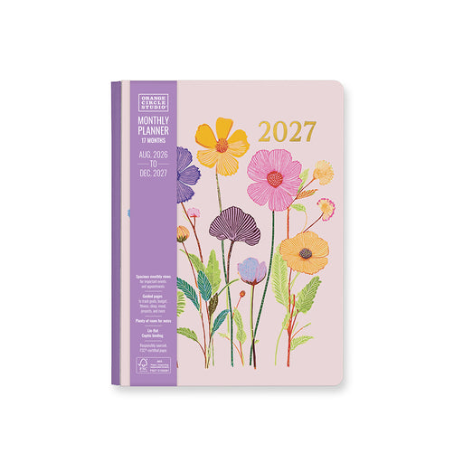 Good Day Planner Poppies 2027 Monthly Diary