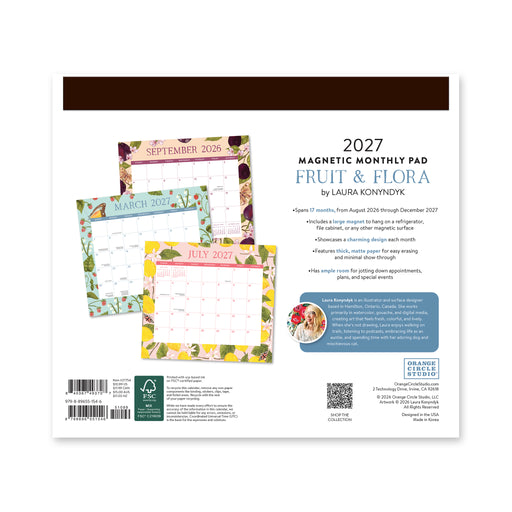 Magnetic Pad Fruit Flora Special Edition 2027 Magnetic Pad
