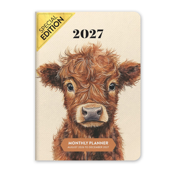 Highland Cow Special Edition 2027 Pocket Diary