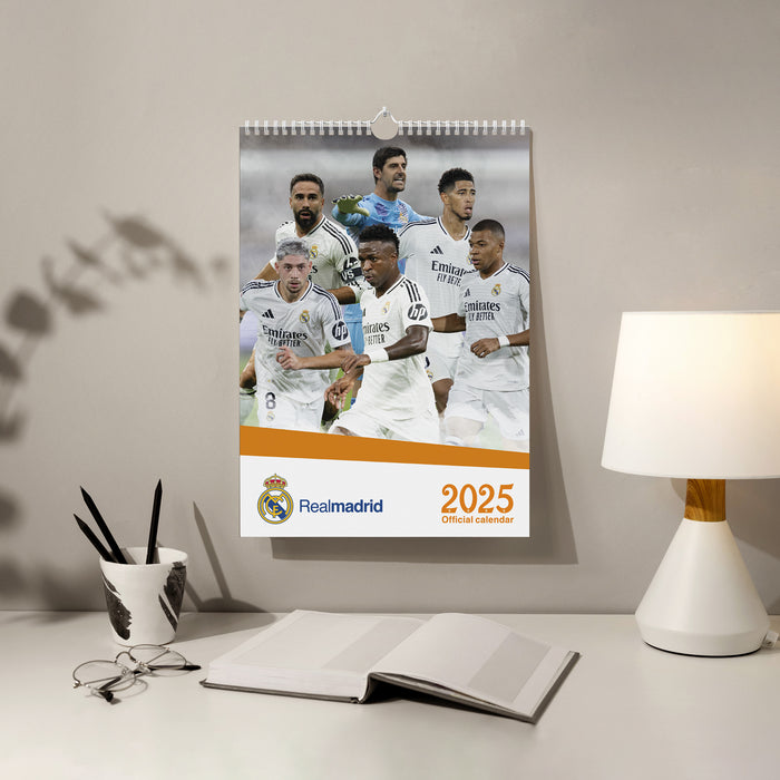 2025 Real Madrid Season Wall Calendar