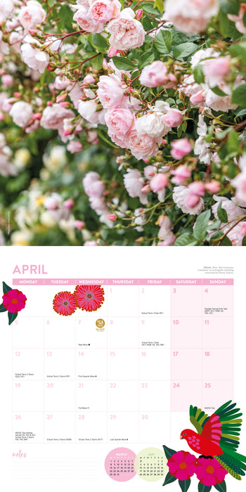 ABC Gardening 2027 Square Wall Calendar