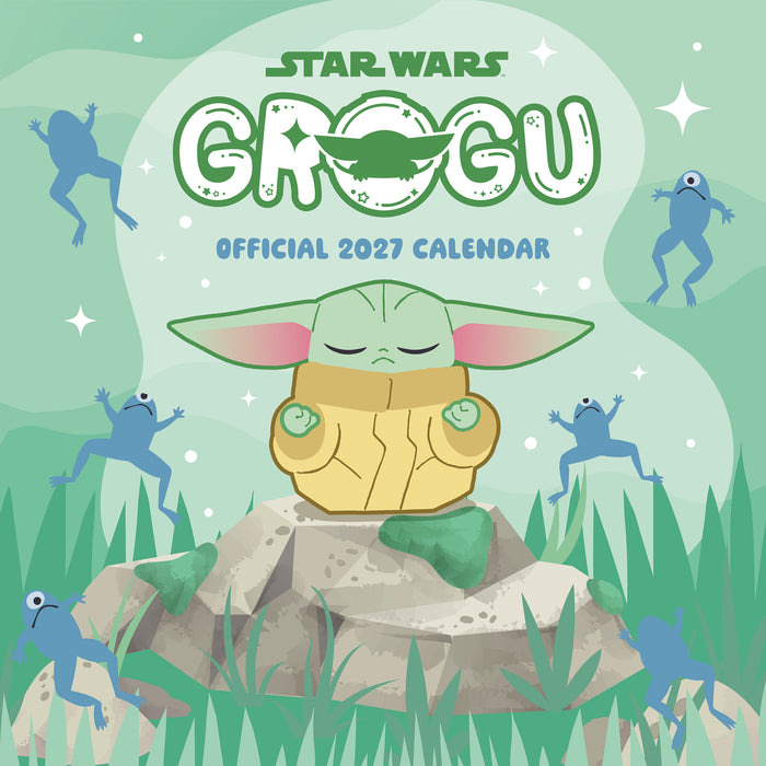 Star Wars The Mandalorian 2027 Mini Wall Calendar