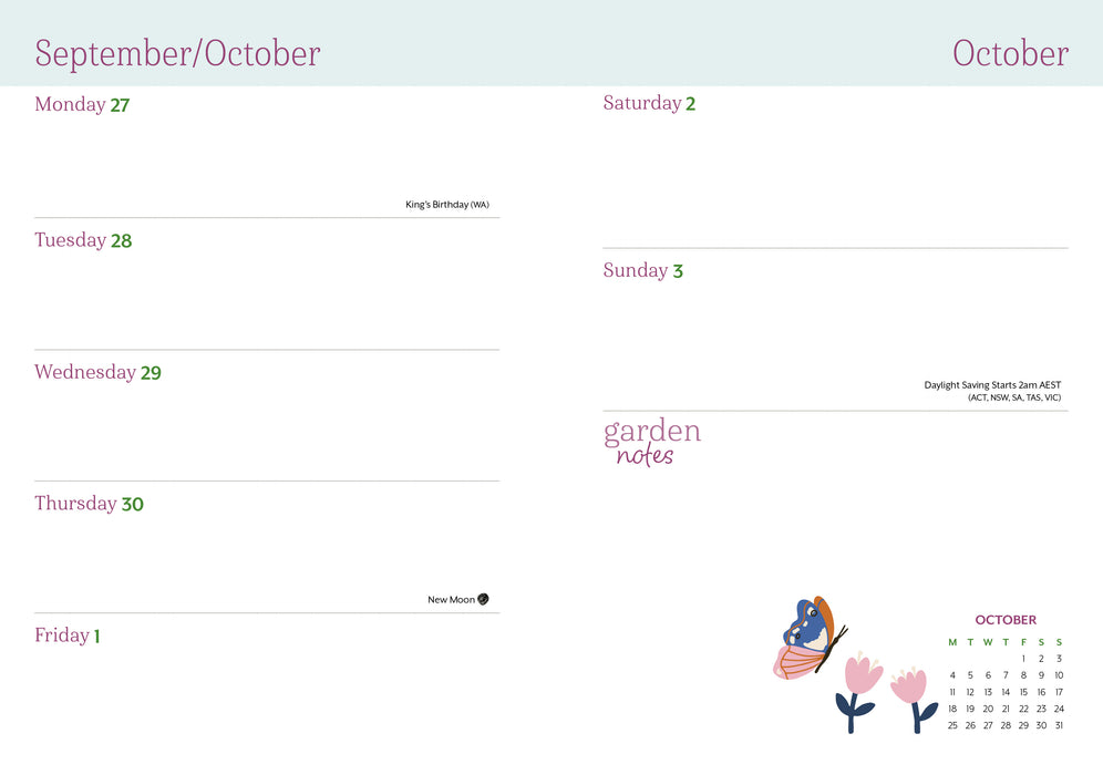 ABC Organic Gardener 2027 Weekly Diary (Online Exclusive)