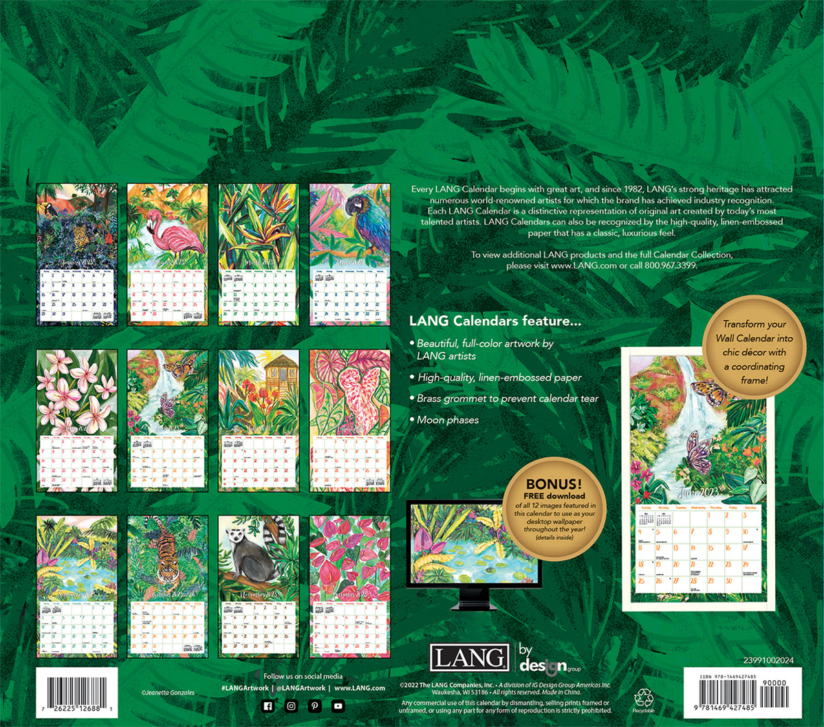 Buy Lang Calendars Online & Instore — Calendar Club