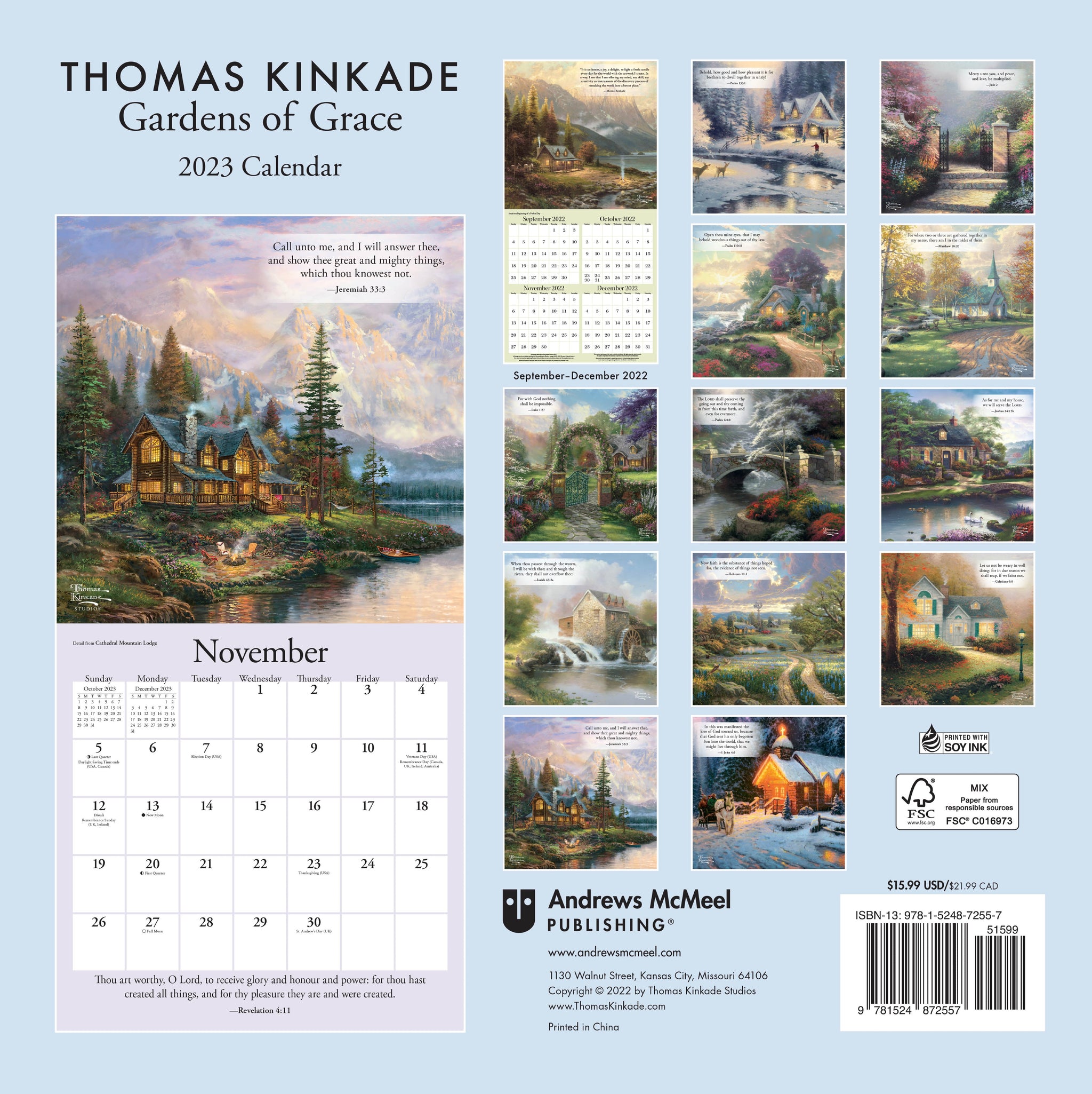 Shop Thomas Kinkade Calendars Online & In-store — Calendar Club